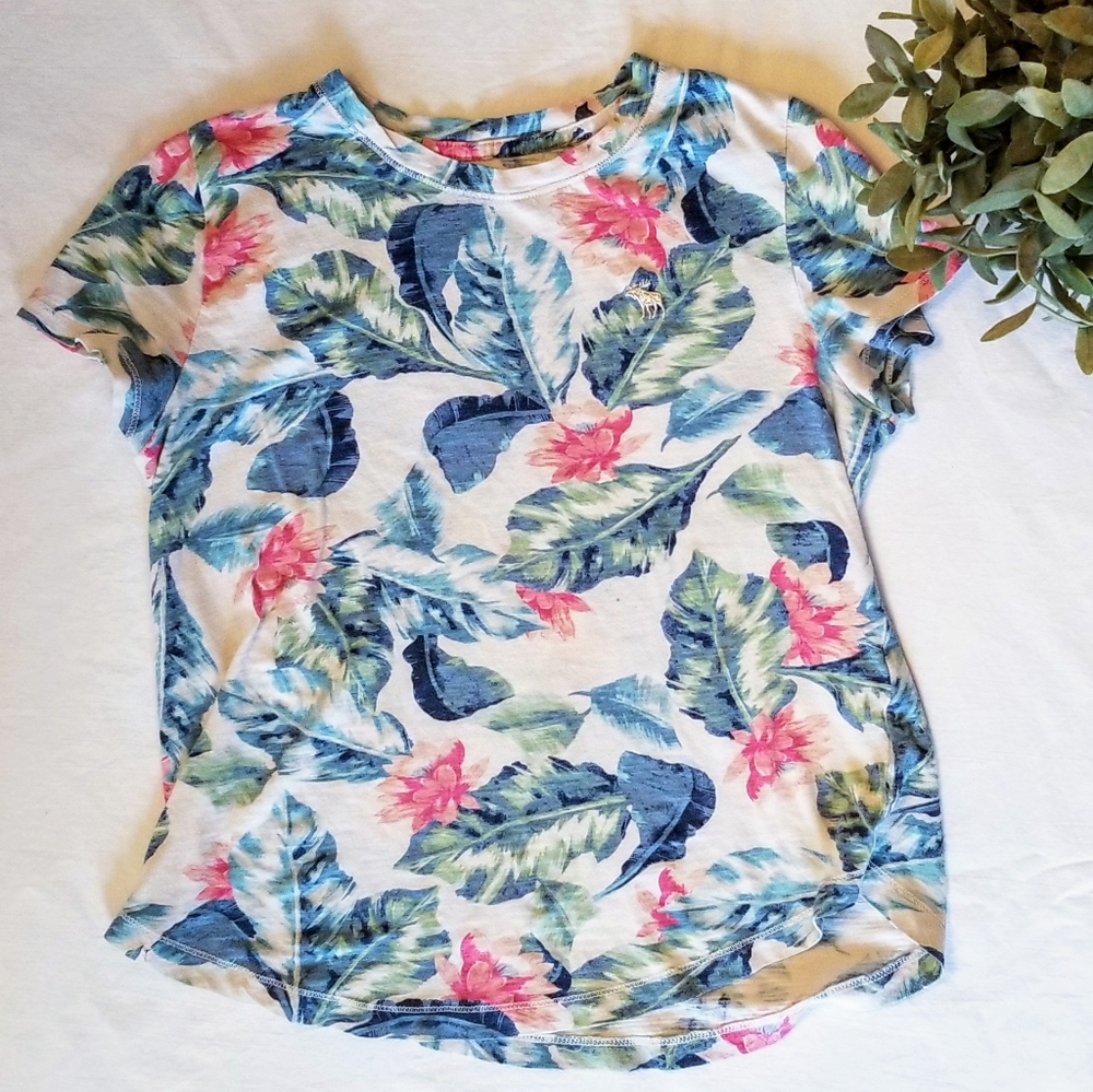 Girl's Abercrombie Hawaiian shirt